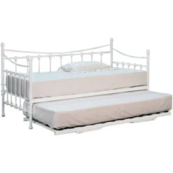 3ft Metal Day Bed With Or Without Trundle