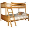 Wooden Triple Bunk Bed In Caramel 1 Wooden Triple Bunk Bed In Caramel -Children Furniture Store 53660852 1