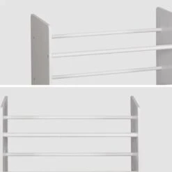 Storage Combination With 9 Boxes For Kids Toy, 65x30x59.5cm - Camille - Grey And Blue -Children Furniture Store 54334444 5