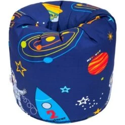 Ready Steady Bed Childrens Character Filled Beanbags Kids Bean Bag BLACK FRIDAY DEALS, Space Boy