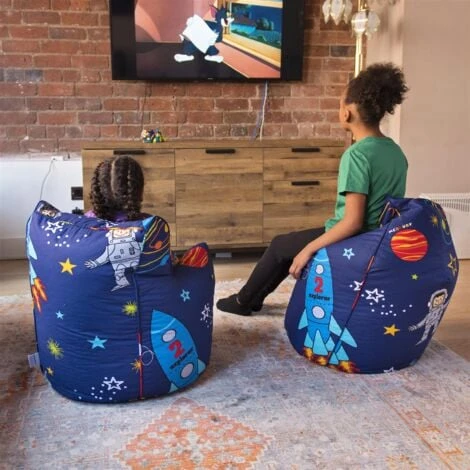 Ready Steady Bed Childrens Character Filled Beanbags Kids Bean Bag BLACK FRIDAY DEALS, Space Boy 6 Ready Steady Bed Childrens Character Filled Beanbags Kids Bean Bag BLACK FRIDAY DEALS, Space Boy - Image 4
