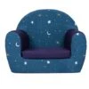 Ready Steady Bed Kids Sofa Seat Chair Children Mini Armchair Great For Playroom Kids Room Living Room Colourful Durable And Lightweight, Moonlight