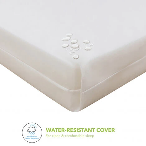 Teepee Toddler Bed With Kinder Flow Mattress & Removable Washable Water Resistant Cover - Grey 7 Teepee Toddler Bed With Kinder Flow Mattress & Removable Washable Water Resistant Cover - Grey - Image 5