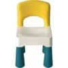 Plastic Chair With Curved Backrest, Perfect Addition To Children's Activity Table For Building Blocks For Boys And Girls, Maximum Weight 100kg/220lb -Children Furniture Store 56639077 1