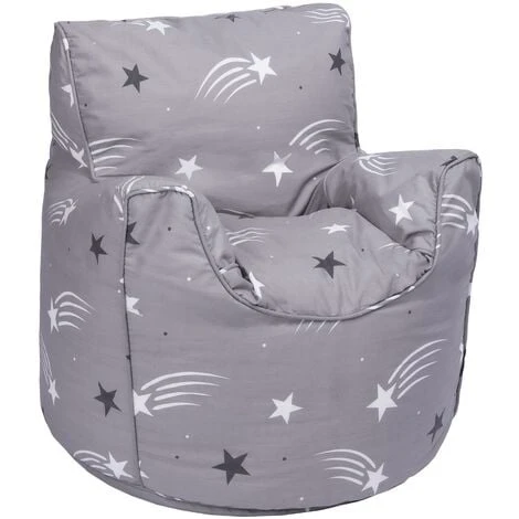 Ready Steady Bed Childrens Character Filled Beanbag Kids Bean Bag Chair Seat Bedroom Play TV Room, Shooting Stars 3 Ready Steady Bed Childrens Character Filled Beanbag Kids Bean Bag Chair Seat Bedroom Play TV Room, Shooting Stars
