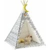 SoBuy Children Play Tent Playhouse Kids Teepee Tipi With Floor Mat,OSS03-A03 1 SoBuy Children Play Tent Playhouse Kids Teepee Tipi With Floor Mat,OSS03-A03 -Children Furniture Store 58370539 1