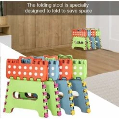 1 Piece Plastic Folding Stool, Small Folding Step Stool, Folding Stool For Children And Adults, 11 1 Piece Plastic Folding Stool, Small Folding Step Stool, Folding Stool For Children And Adults, -Children Furniture Store 58415420 5