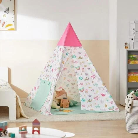 SoBuy Indoor Outdoor Children Play Tent Foldable Children Tent With Portable Bag,OSS06 4 SoBuy Indoor Outdoor Children Play Tent Foldable Children Tent With Portable Bag,OSS06 - Image 2