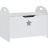 Children Storage Bench White 62x40x46.5 Cm MDF VidaXL -Children Furniture Store 58881115 1