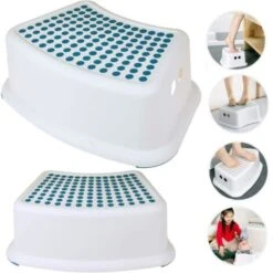 PLASTIC STEP STOOL NON ANTI SLIP TOILET POTTY TRAINING KIDS CHILDREN KITCHEN -Children Furniture Store 59465902 5