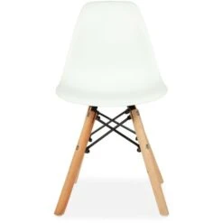 Eiffel Kids Children Chairs Plastic Seat With Cross Metal Frame -Children Furniture Store 59738829 4