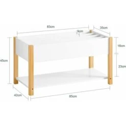 SoBuy Children Kids Bookcase Book Shelf Toy Shelf Storage Display Shelf Rack Organizer,KMB35-W 9 SoBuy Children Kids Bookcase Book Shelf Toy Shelf Storage Display Shelf Rack Organizer,KMB35-W -Children Furniture Store 59899076 3