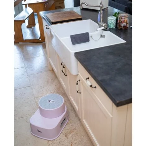 Step Up Stool Pink Bo Jungle 4 Step Up Stool Pink Bo Jungle - Image 2