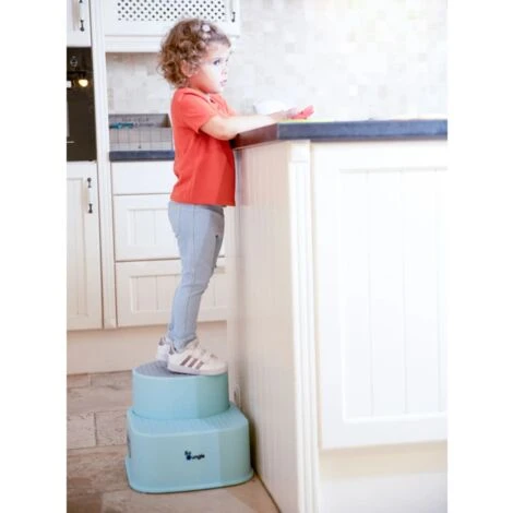 Step Up Stool Blue Bo Jungle 6 Step Up Stool Blue Bo Jungle - Image 4