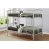 Multi-Functional Corfu Metallic Finish Bunk Bed - (Separates Into 2 Single Beds) -Children Furniture Store 60605192 1