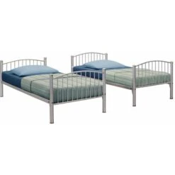 Multi-Functional Corfu Metallic Finish Bunk Bed - (Separates Into 2 Single Beds) -Children Furniture Store 60605192 4