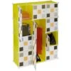 Relaxdays Shelving System, Plug-in Wardrobe, 8 Compartments, 2 Clothes Rods, HWD: 145 X 110 X 37cm, Multicoloured/Yellow 1 Relaxdays Shelving System, Plug-in Wardrobe, 8 Compartments, 2 Clothes Rods, HWD: 145 X 110 X 37cm, Multicoloured/Yellow -Children Furniture Store 61322739 1