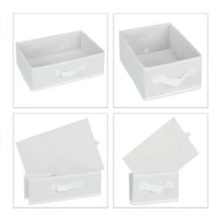 Relaxdays Children's Shelf For Toys & Books, Room Organiser, 8 Compartments, Girls & Boys, HWD: 75 X 80 X 40 Cm, White 11 Relaxdays Children's Shelf For Toys & Books, Room Organiser, 8 Compartments, Girls & Boys, HWD: 75 X 80 X 40 Cm, White -Children Furniture Store 61665553 5