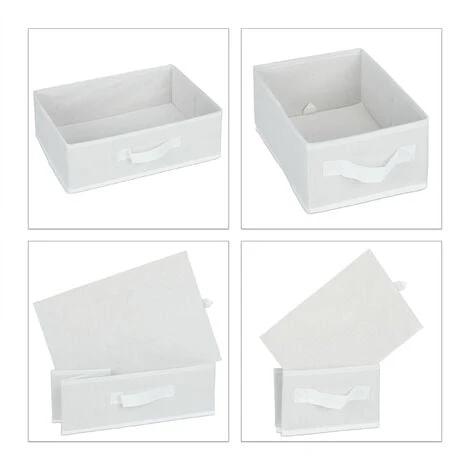 Relaxdays Children's Shelf For Toys & Books, Room Organiser, 8 Compartments, Girls & Boys, HWD: 75 X 80 X 40 Cm, White 7 Relaxdays Children's Shelf For Toys & Books, Room Organiser, 8 Compartments, Girls & Boys, HWD: 75 X 80 X 40 Cm, White - Image 5