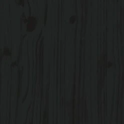 Bed Headboard Black 81x6x101 Cm Solid Wood Pine VidaXL -Children Furniture Store 64466936 5