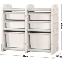 Livingandhome Kids Storage Cabinet For Toys,Clothes,Books -Children Furniture Store 66134271 5