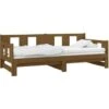 Pull-out Day Bed Honey Brown Solid Wood Pine 2x(90x190) Cm VidaXL 1 Pull-out Day Bed Honey Brown Solid Wood Pine 2x(90x190) Cm VidaXL -Children Furniture Store 67397893 1