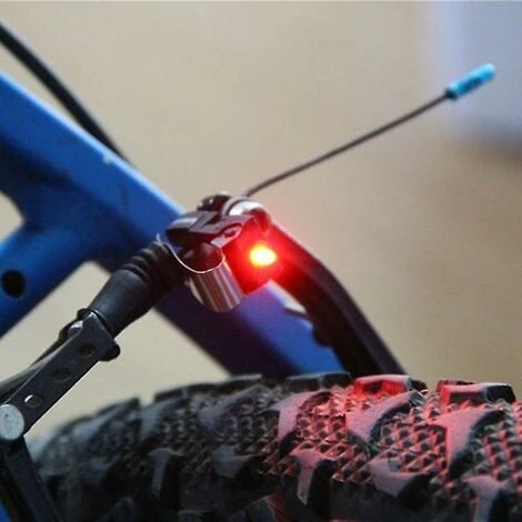 Bicycle Lights Portable Waterproof Nano Bike Brake Red Led Light Safe Indicator Light Kits Bicycle Accessories 7 Bicycle Lights Portable Waterproof Nano Bike Brake Red Led Light Safe Indicator Light Kits Bicycle Accessories - Image 5