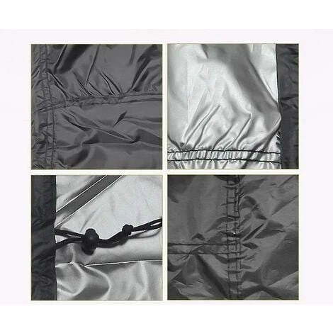 Garden Table Cover Waterproof Breathable Oxford Fabric Garden Furniture Cover, Round (128x71cm) 5 Garden Table Cover Waterproof Breathable Oxford Fabric Garden Furniture Cover, Round (128x71cm) - Image 3