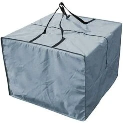 Outdoor Furniture Cushions Storage Bag Waterproof Protective Storage Carrying81x81x61cm 210d