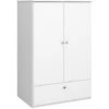 Steens For Kids 2 Door 1 Drawer Wardrobe White -Children Furniture Store 68955936 1
