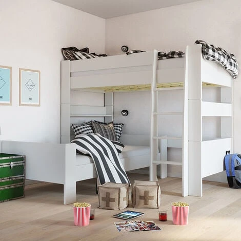 Steens For Kids Highsleeper In Off White 7 Steens For Kids Highsleeper In Off White - Image 5