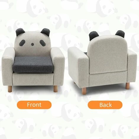 Kids Sofa Children Armrest Chair Animal Pattern Solid Construction Thick Cushion 5 Kids Sofa Children Armrest Chair Animal Pattern Solid Construction Thick Cushion - Image 3