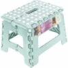9" Folding Step Stool Non-Skid, Slip-Resistant Lightweight Design Folding Stool 300-Pound Capacity Foam -Children Furniture Store 71421378 1