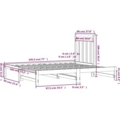 Pull-out Day Bed Honey Brown 2x(90x190) Cm Solid Wood Pine VidaXL 9 Pull-out Day Bed Honey Brown 2x(90x190) Cm Solid Wood Pine VidaXL -Children Furniture Store 71798978 3