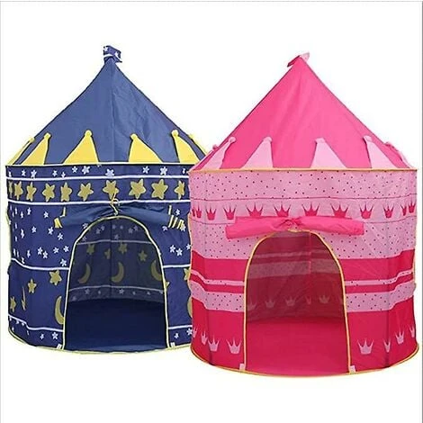 MUFF Play Tent Castle Indoor Outdoor Princess Prince Playhouse Tent 6 MUFF Play Tent Castle Indoor Outdoor Princess Prince Playhouse Tent - Image 4