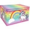 RAINBOW UNICORN STORAGE BOX -Children Furniture Store 72860195 1