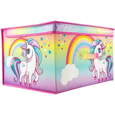 RAINBOW UNICORN STORAGE BOX 4 RAINBOW UNICORN STORAGE BOX - Image 2