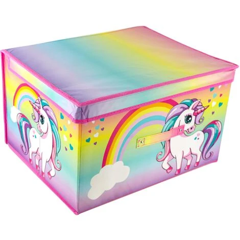RAINBOW UNICORN STORAGE BOX 5 RAINBOW UNICORN STORAGE BOX - Image 3