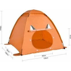 SoBuy Indoor Outdoor Children Pop-up Tent Foldable Children Tent Children Kids Play Tent,OSS05 -Children Furniture Store 74550468 3