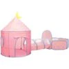 Children Play Tent Pink 301x120x128 Cm VidaXL -Children Furniture Store 75074424 1