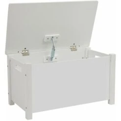 Kids Classic White Toy Box -Children Furniture Store 77758113 4