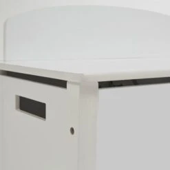 Kids Classic White Toy Box -Children Furniture Store 77758113 5