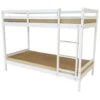 Mecor Bunk Bed (Frame Only) - White -Children Furniture Store 81945050 1