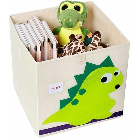 Child Foldable Storage Box, Animal Toys Storage Box, Large Capacity Storage Box, Foldable Fabric Flash Toys Box (Green Dragon) 3 Child Foldable Storage Box, Animal Toys Storage Box, Large Capacity Storage Box, Foldable Fabric Flash Toys Box (Green Dragon)