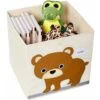 Child Foldable Storage Box, Animal Toys Storage Box, Large Capacity Storage Box, Foldable Fabric Flash Toolbox (Little Bear) -Children Furniture Store 85877308 1