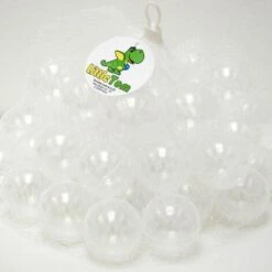LittleTom 50 Plastic Balls 5.5cm To Fill Children's Ball Pits Transparent 10 LittleTom 50 Plastic Balls 5.5cm To Fill Children's Ball Pits Transparent -Children Furniture Store 86549413 4