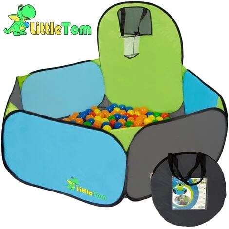 LittleTom Ball Pit To Play Basketball 120x100cm Pop-up Play Tent With Basket 4 LittleTom Ball Pit To Play Basketball 120x100cm Pop-up Play Tent With Basket - Image 2