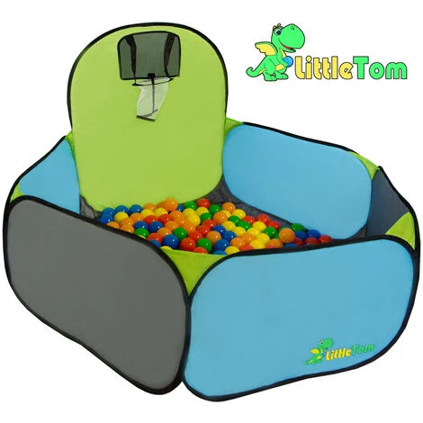 LittleTom Ball Pit To Play Basketball 120x100cm Pop-up Play Tent With Basket 5 LittleTom Ball Pit To Play Basketball 120x100cm Pop-up Play Tent With Basket - Image 3