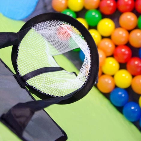 LittleTom Ball Pit To Play Basketball 120x100cm Pop-up Play Tent With Basket 6 LittleTom Ball Pit To Play Basketball 120x100cm Pop-up Play Tent With Basket - Image 4