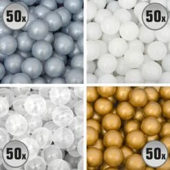 200 Ball Pool Balls - 5,5cm Baby Ball Pit Balls - Kids Play Balls For Ball Pit -Children Furniture Store 86641137 3